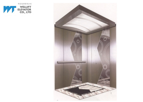 Décoration moderne de cabine d'ascenseur de mode pour l'ascenseur de passager de centre commercial