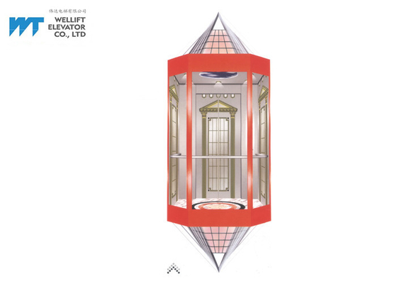 Conception intérieure de divers ascenseur de forme, conception noble de luxe de cabine d'ascenseur