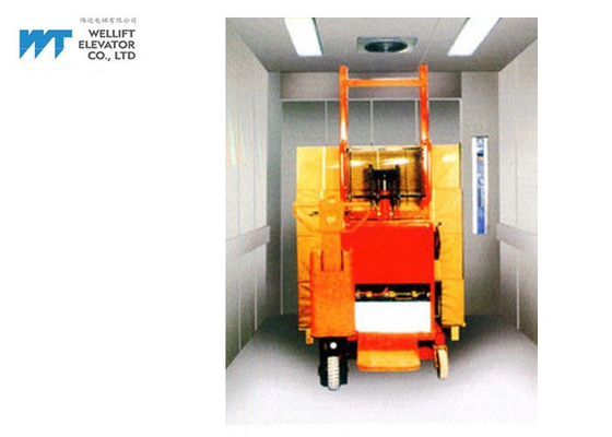 Taille spéciale de porte de la cabine 2.4M de taille de l'ascenseur de marchandises d'entrepôt de conception 2.9M