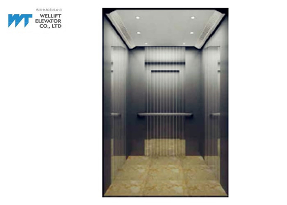 Ascenseur résidentiel sans engrenages de passager d'acier inoxydable de la traction 304 de P.M.