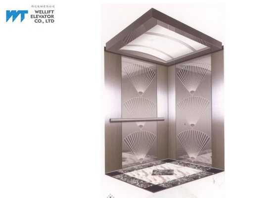 Décoration de cabine d'ascenseur de vision stéréoscopique pour l'ascenseur commercial moderne
