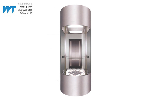 Machine sans engrenages intérieure universelle de traction de la conception P.M. de cabine d'ascenseur pour l'ascenseur d'observation