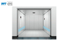 Cabine résidentielle haut de gamme de finition d'acier inoxydable d'ascenseur de fret avec la glissière de sécurité